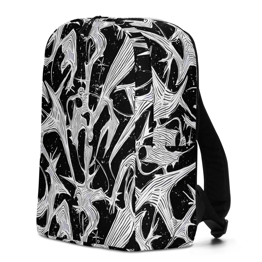 Inkwood Veins on Minimalist Backpack — Left
