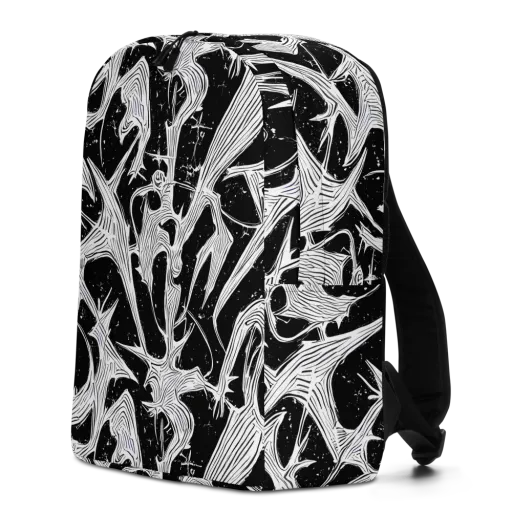 Inkwood Veins on a Minimalist Backpack