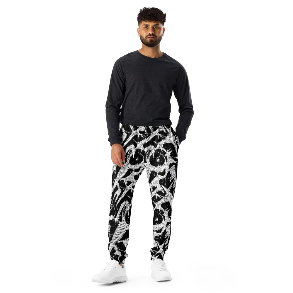 Inkwood Veins on Men's Joggers — Front