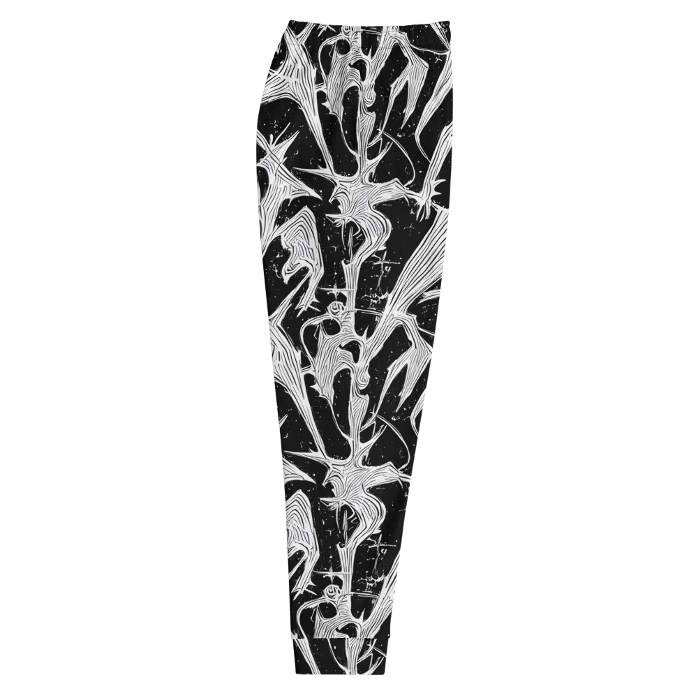 Inkwood Veins on Men's Joggers — Right