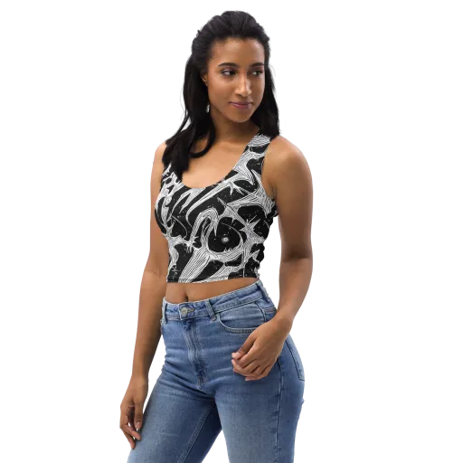 Inkwood Veins on a Crop Top