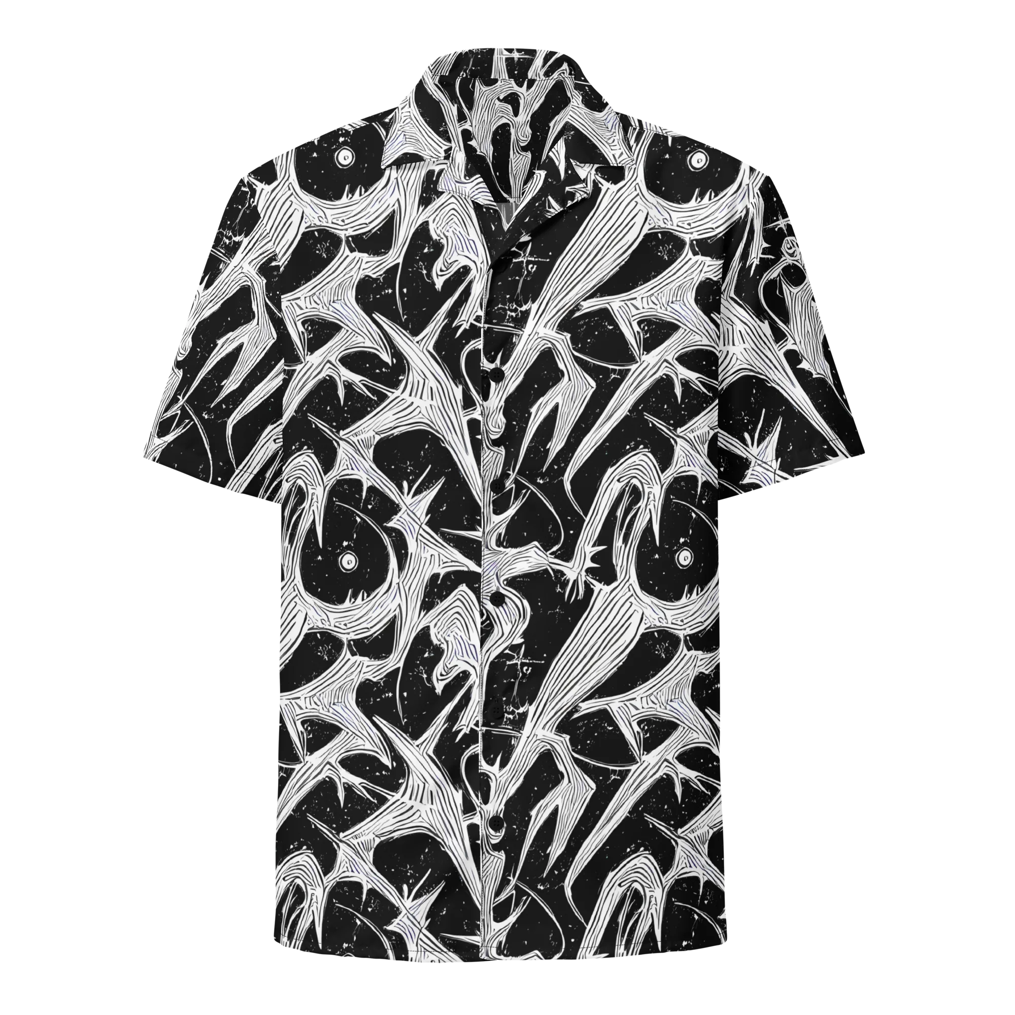 Inkwood Veins on Button Shirt — Front