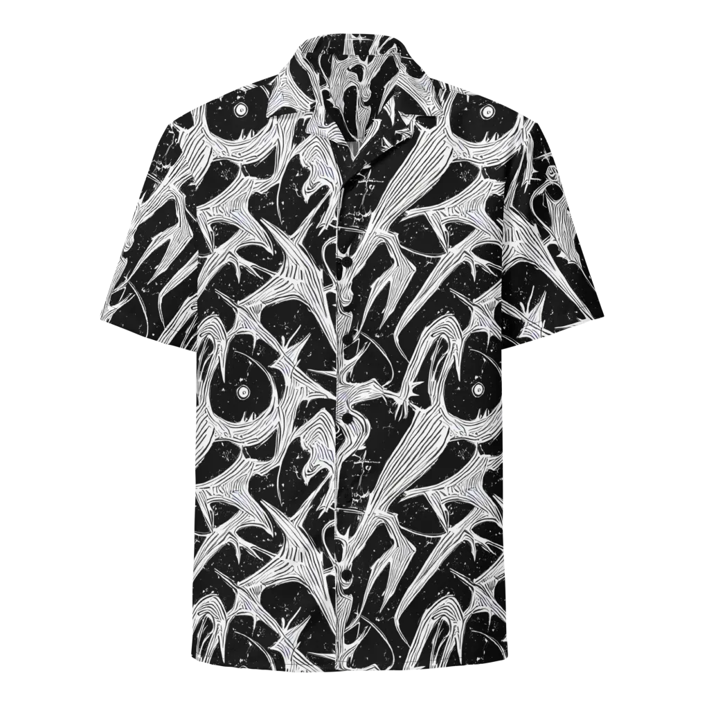Inkwood Veins on Button Shirt — Front