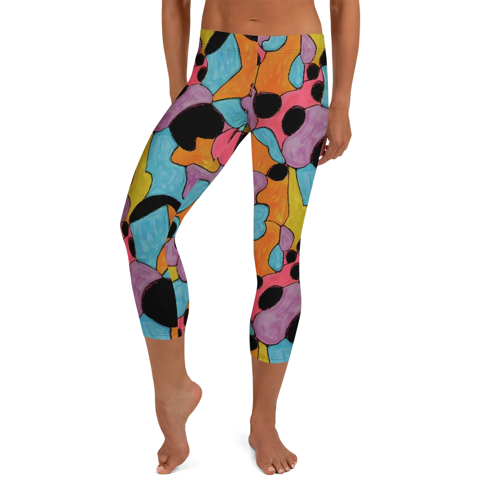 Pop Prism on Capri Leggings — Front
