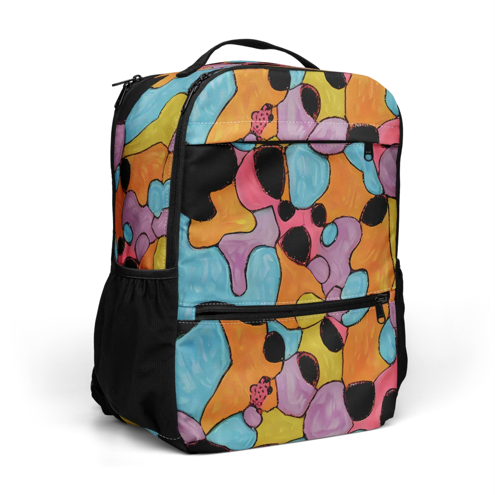 Pop Prism on Utility Backpack — Right Front