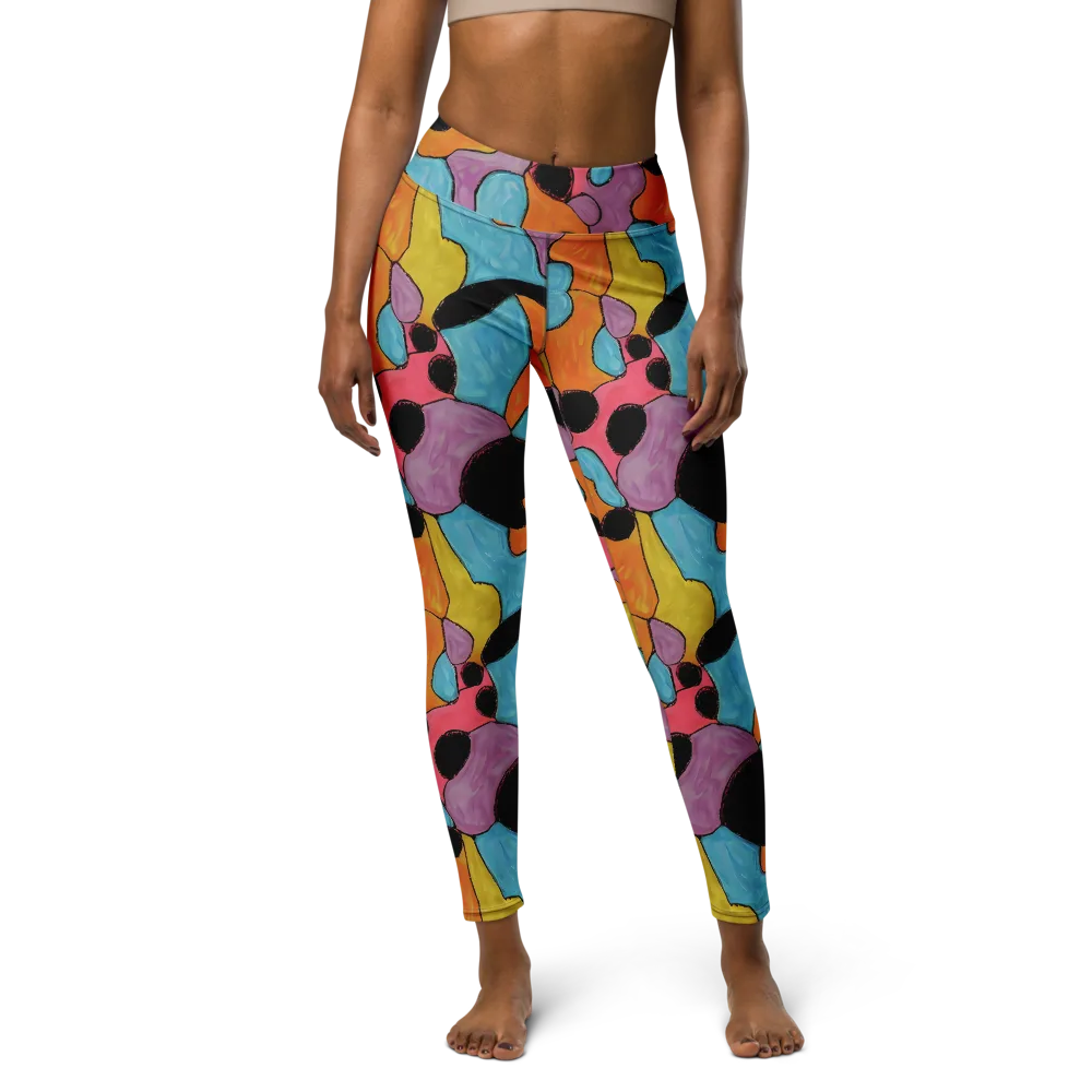 Pop Prism on Yoga Leggings — Front