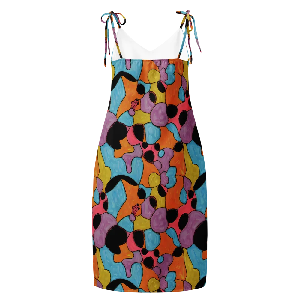 Pop Prism on Slip Dress — Back