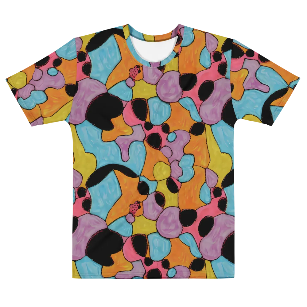 Pop Prism on Men's Cotton Crew Neck T-Shirt — Front