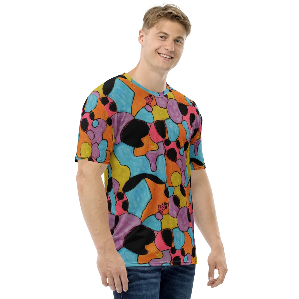 Pop Prism on Men's Crew Neck T-Shirt — Right