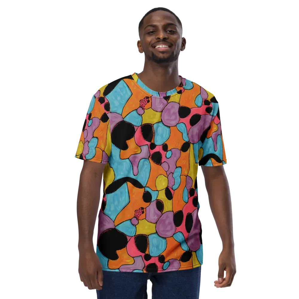Pop Prism on Men's Crew Neck T-Shirt — Front