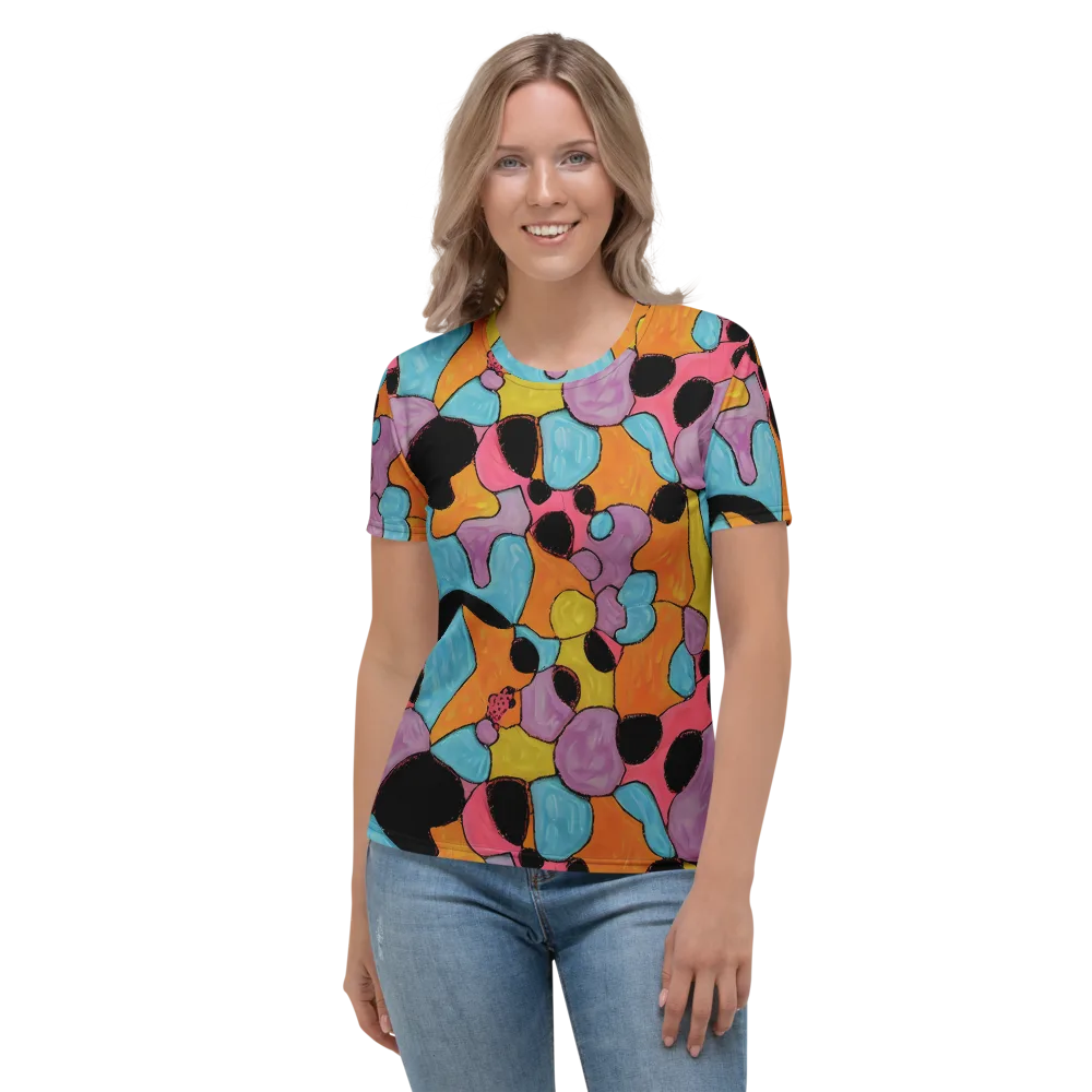 Pop Prism on Women's Crew Neck T-Shirt — Front