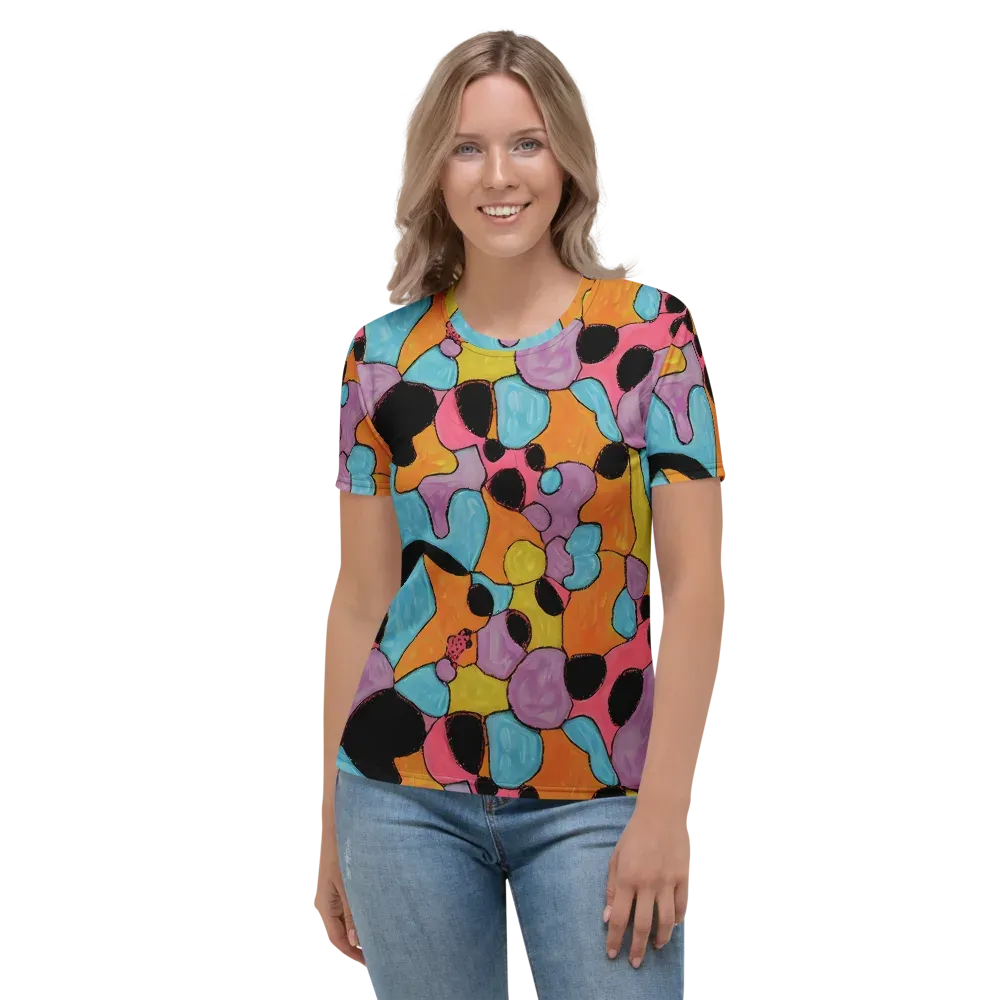 Pop Prism on Women's Crew Neck T-Shirt — Front