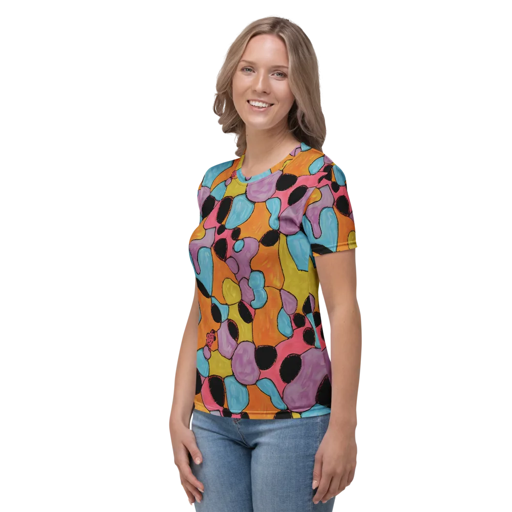 Pop Prism on Women's Crew Neck T-Shirt — Left