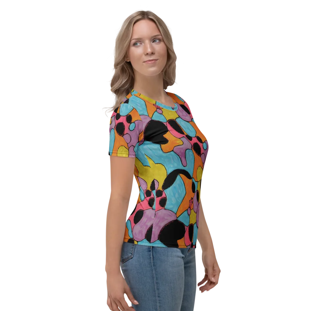 Pop Prism on Women's Crew Neck T-Shirt — Right