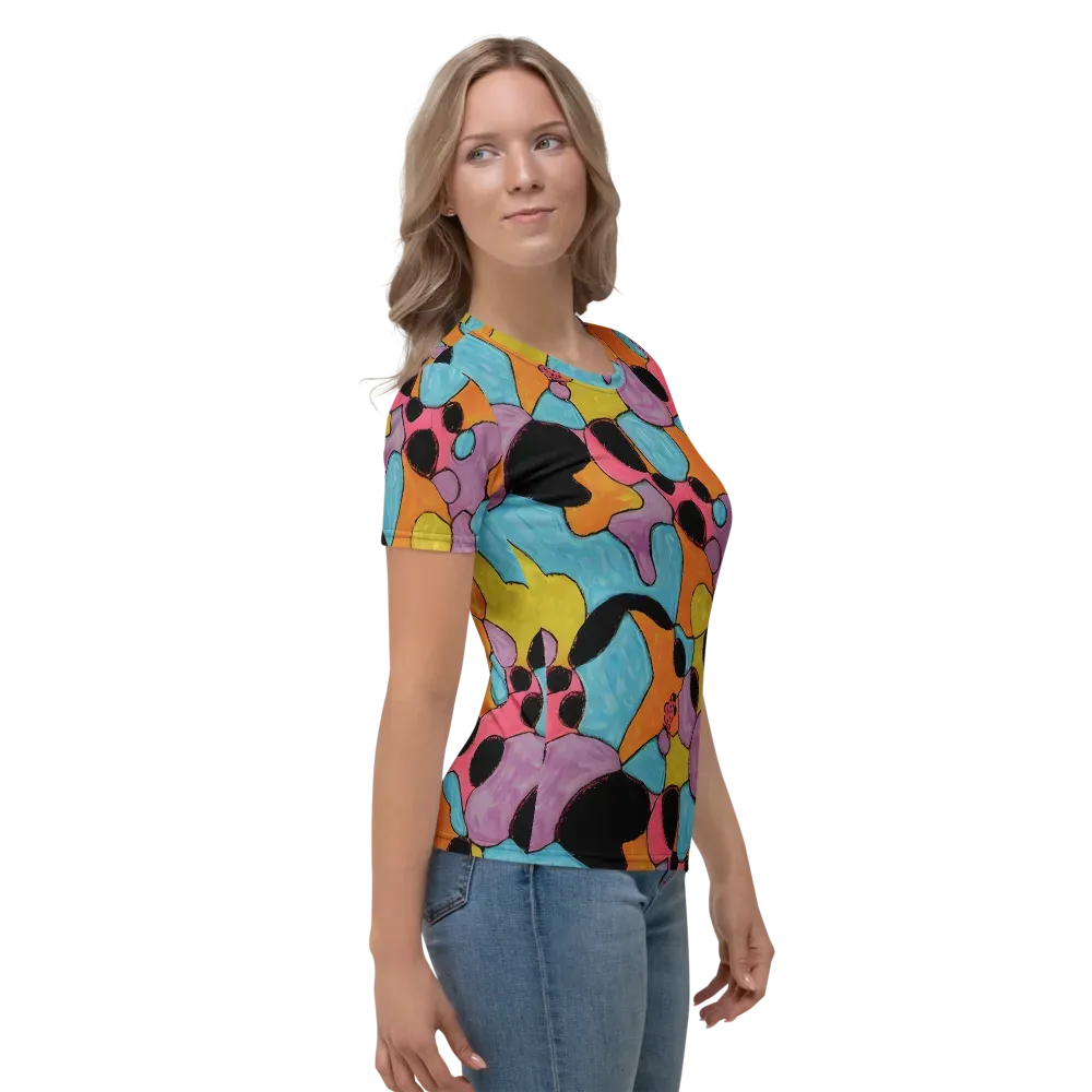 Pop Prism on Women's Crew Neck T-Shirt — Right