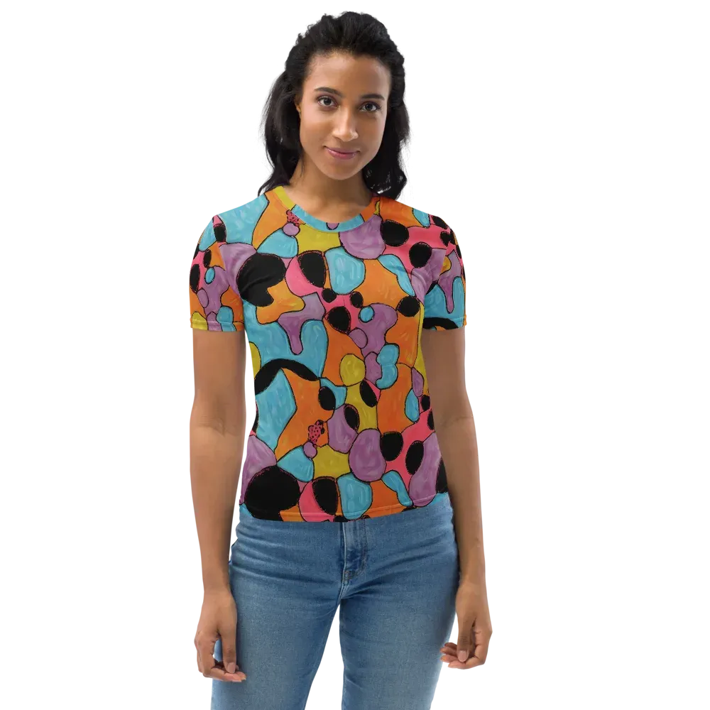 Pop Prism on Women's Crew Neck T-Shirt — Front