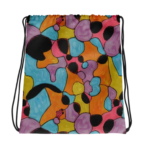 Pop Prism on a Drawstring Bag