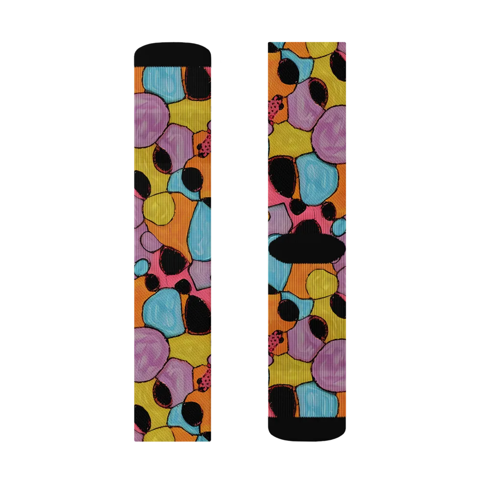 Pop Prism on Socks — Right Sock