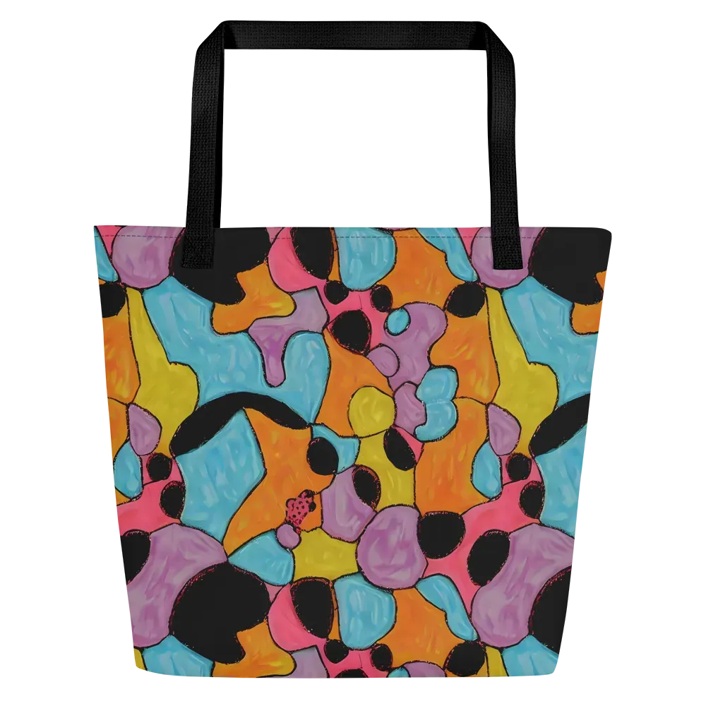 Pop Prism on Large Tote Bag W/ Pocket — Front