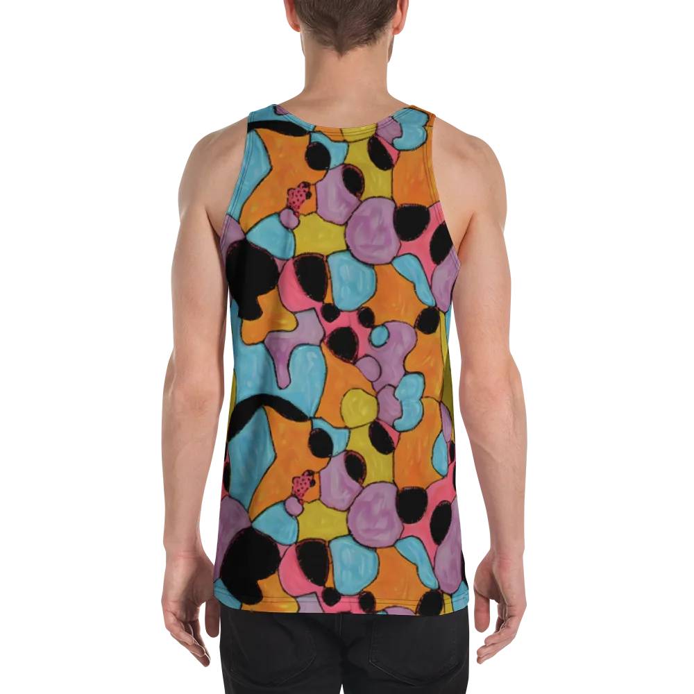 Pop Prism on Men's Tank Top — Back