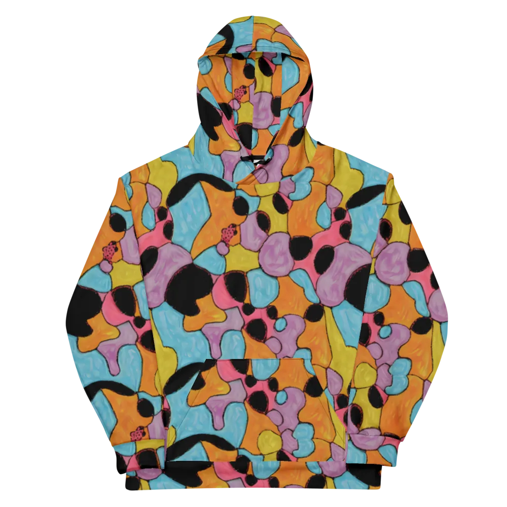 Pop Prism on Cotton Hoodie — Front