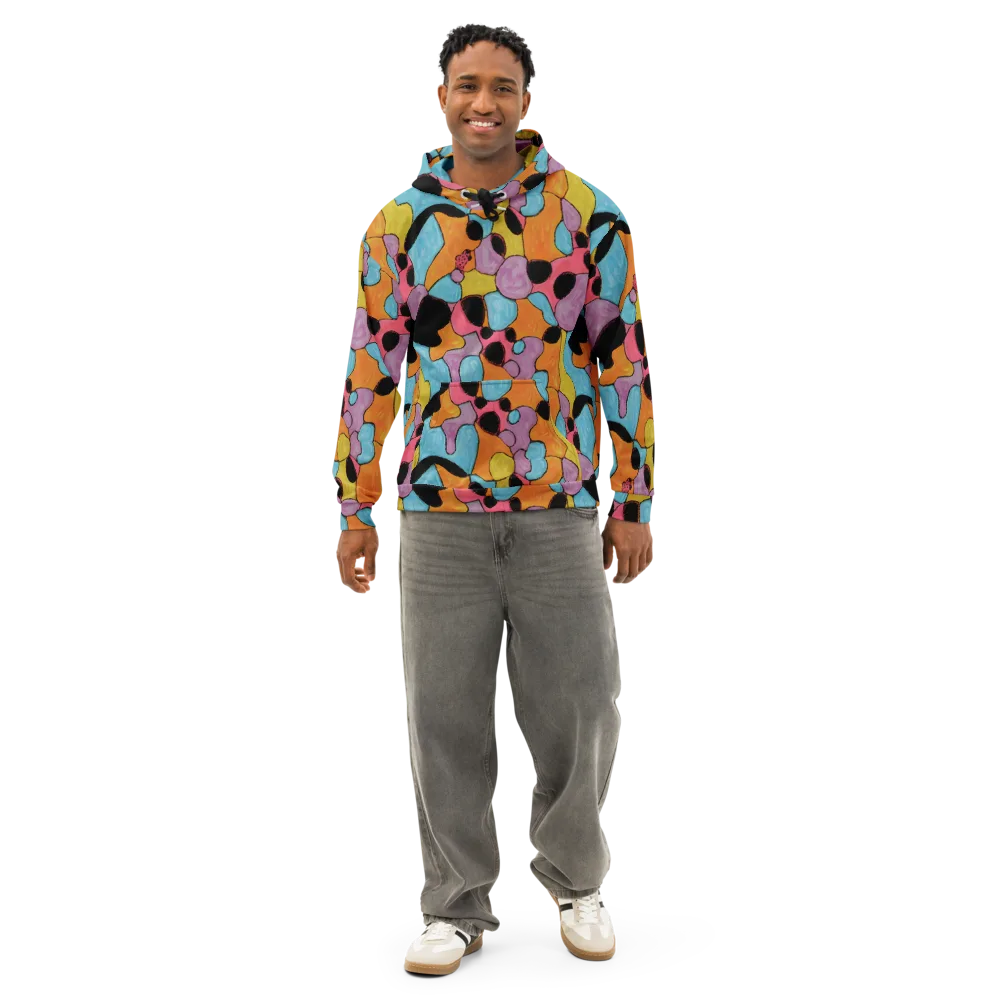 Pop Prism on Cotton Hoodie — Front