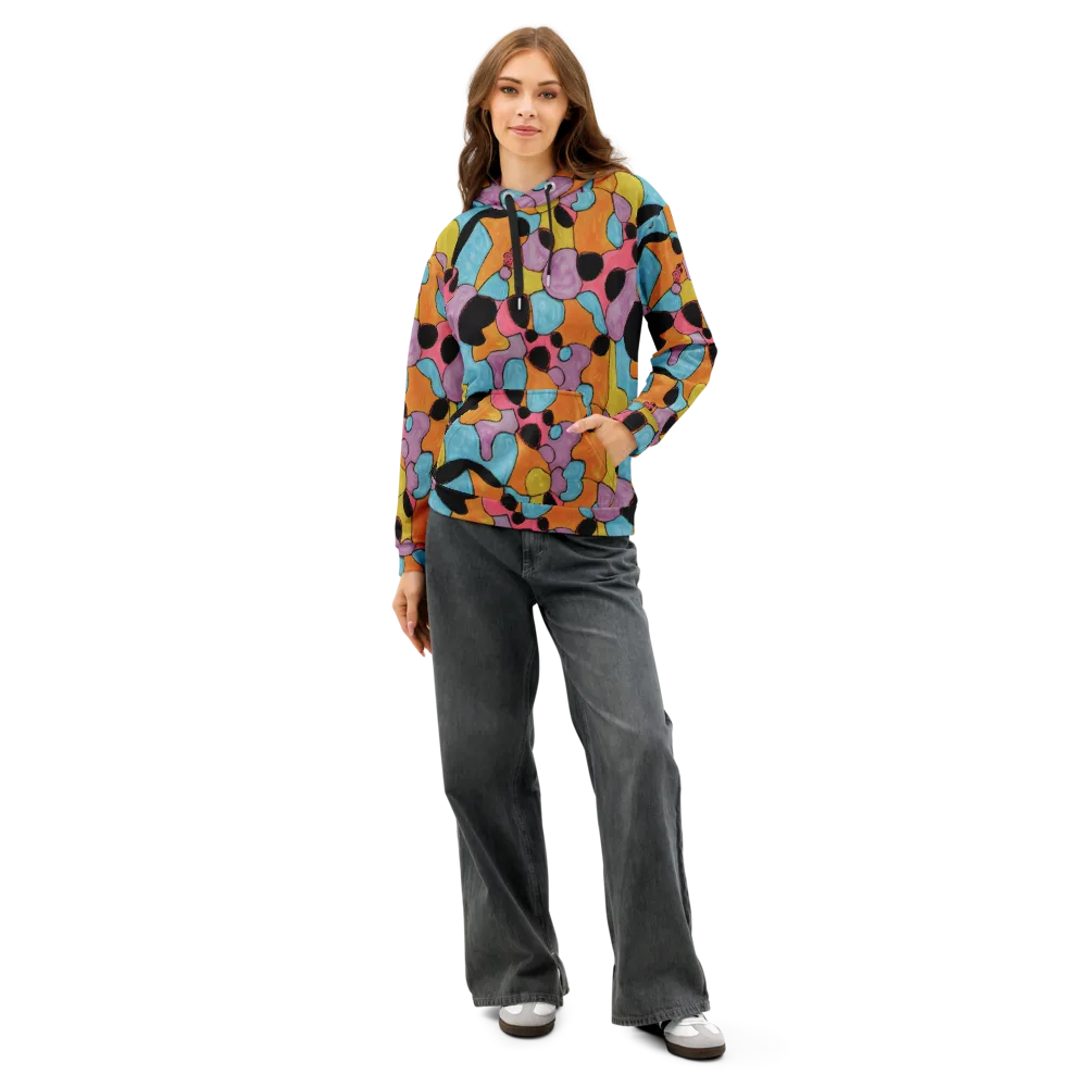 Pop Prism on Cotton Hoodie — Front