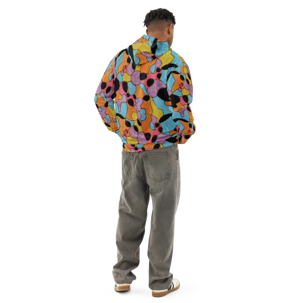 Pop Prism on Cotton Hoodie — Back
