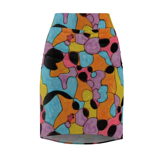 Pop Prism on a Pencil Skirt