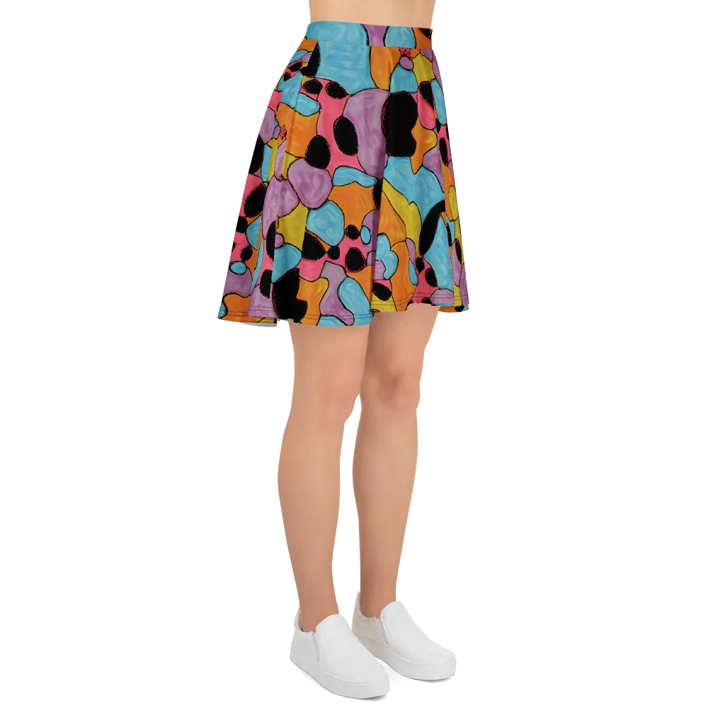 Pop Prism on Skater Skirt — Right