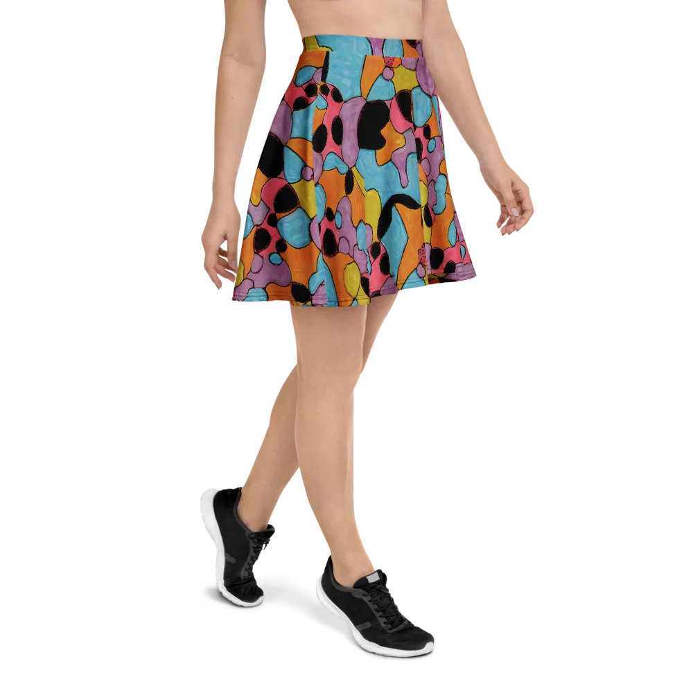 Pop Prism on Skater Skirt — Right