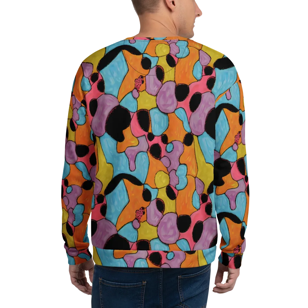 Pop Prism on Sweatshirt — Back