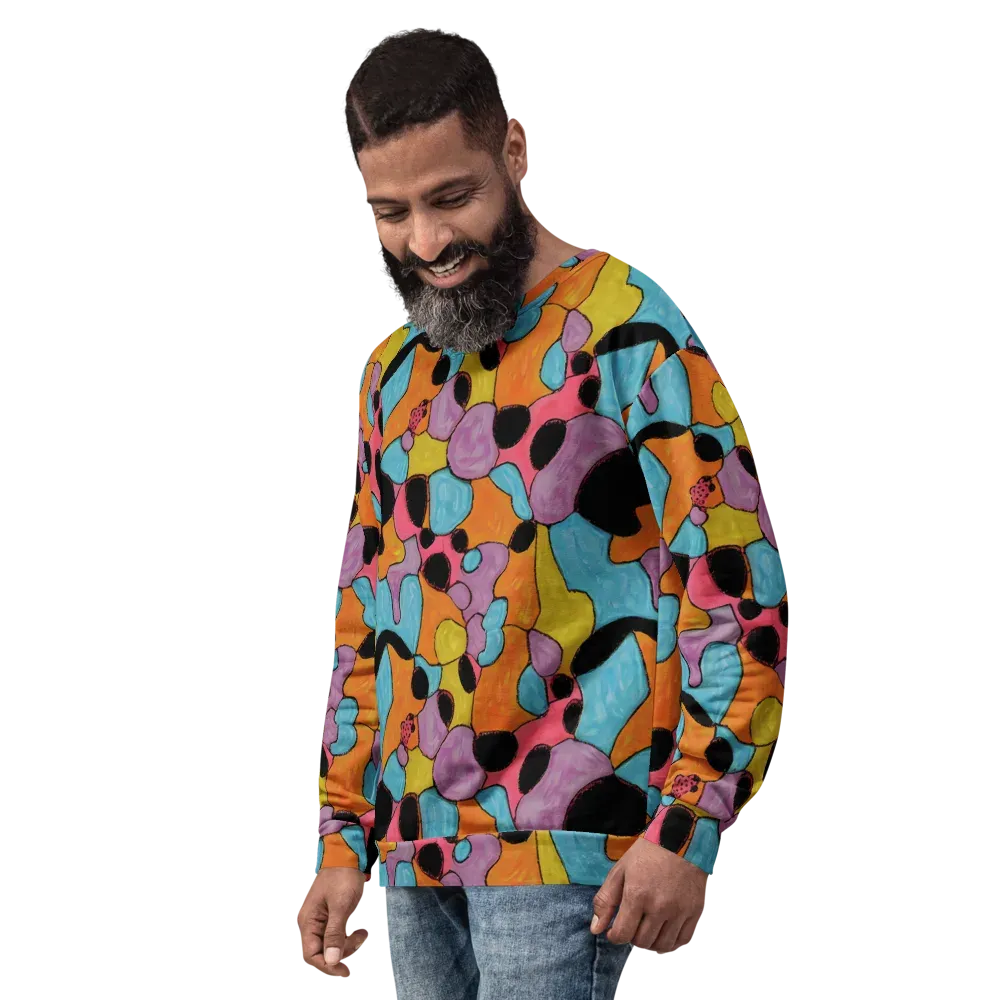 Pop Prism on Sweatshirt — Left Front