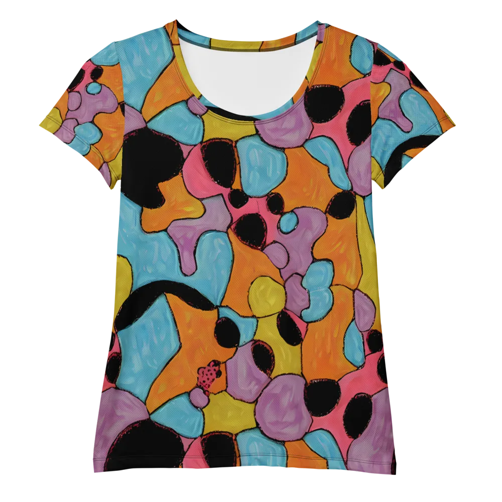 Pop Prism on Women's Athletic T-Shirt — Front