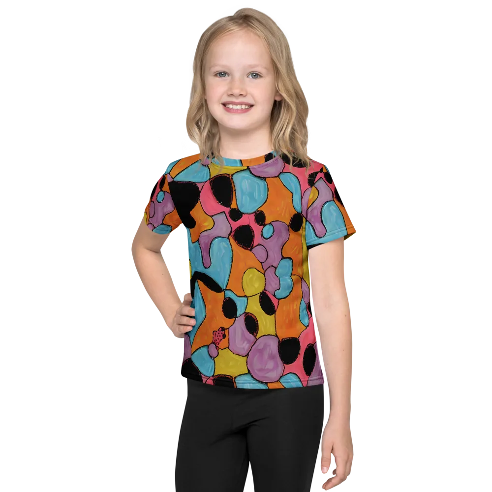 Pop Prism on Kids Crew Neck T-Shirt — Front