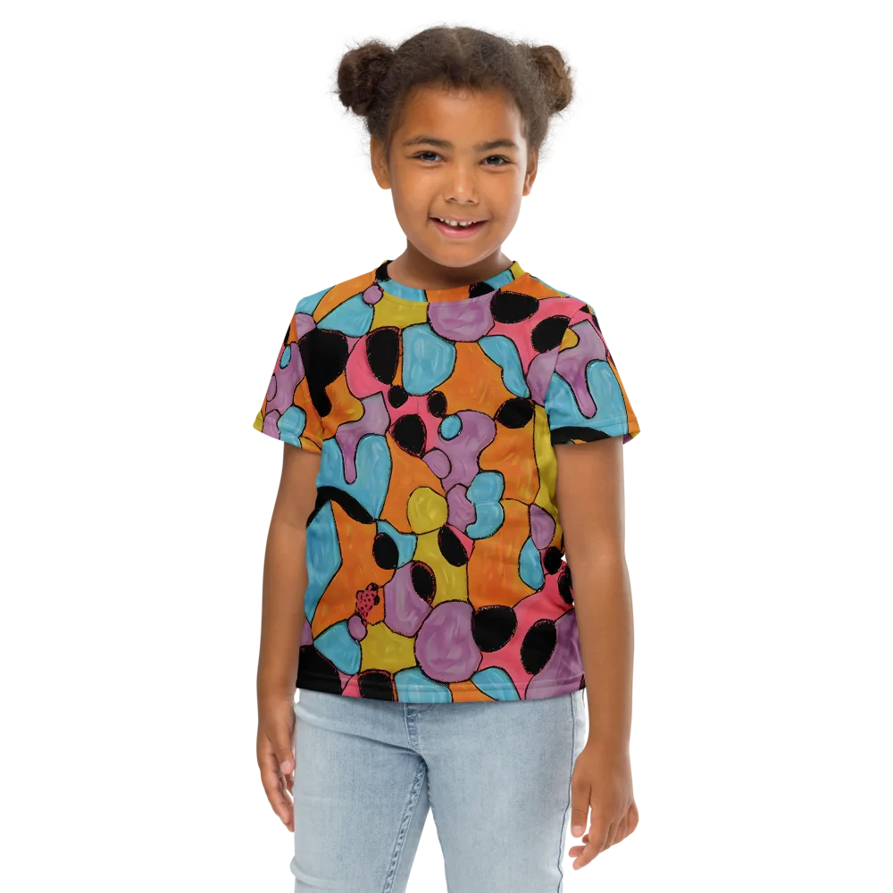 Pop Prism on Kids Crew Neck T-Shirt — Front
