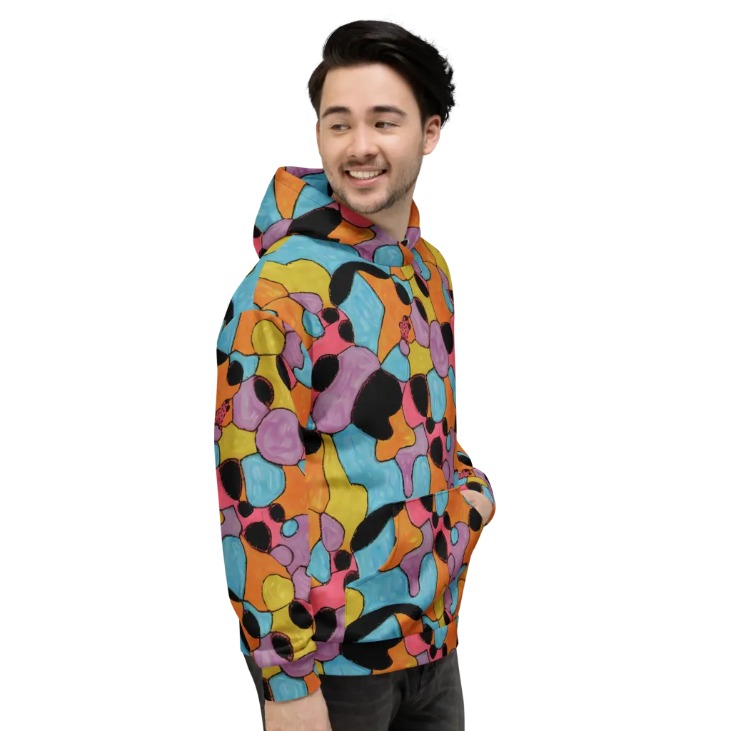 Pop Prism on Hoodie — Right