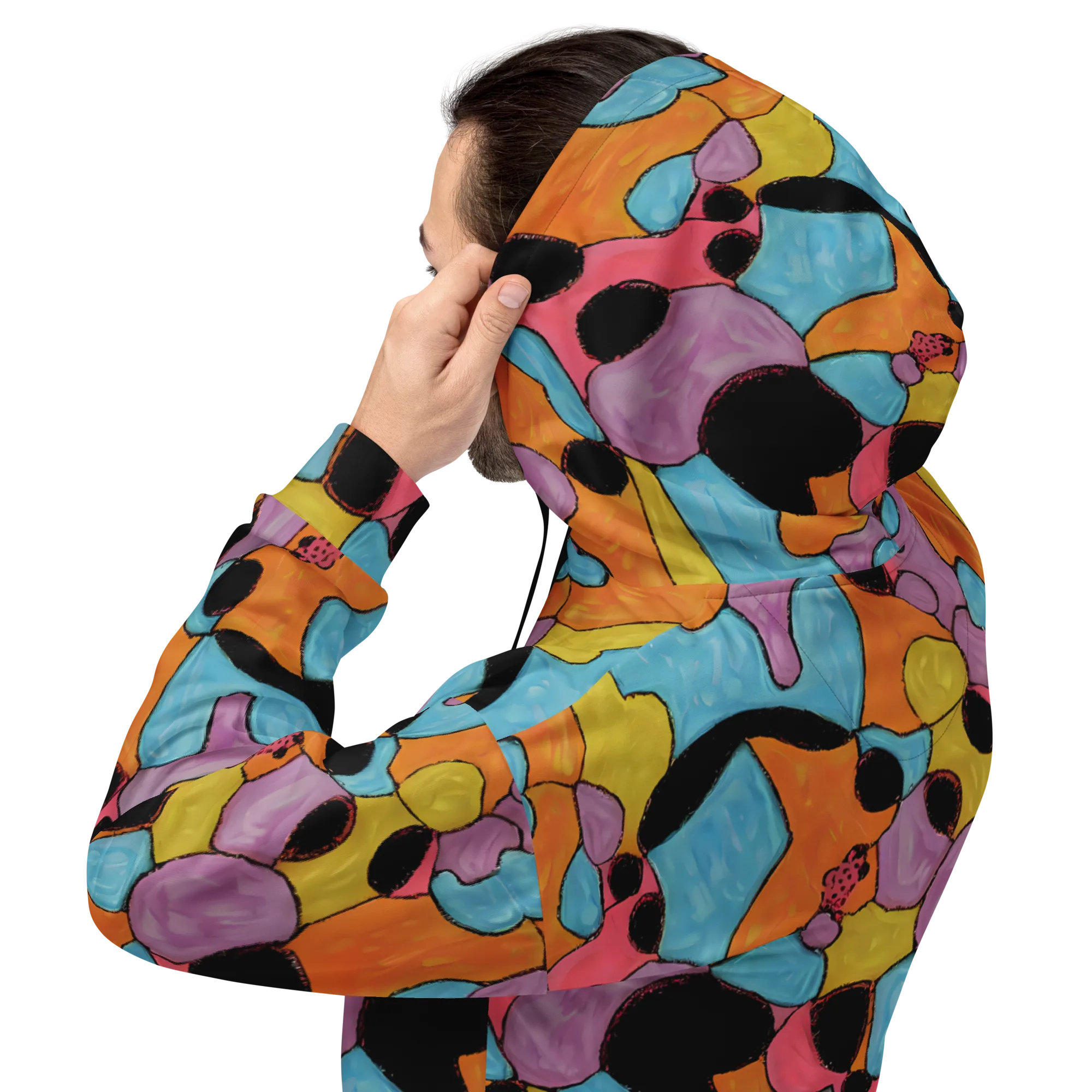 Pop Prism on Hoodie — Back