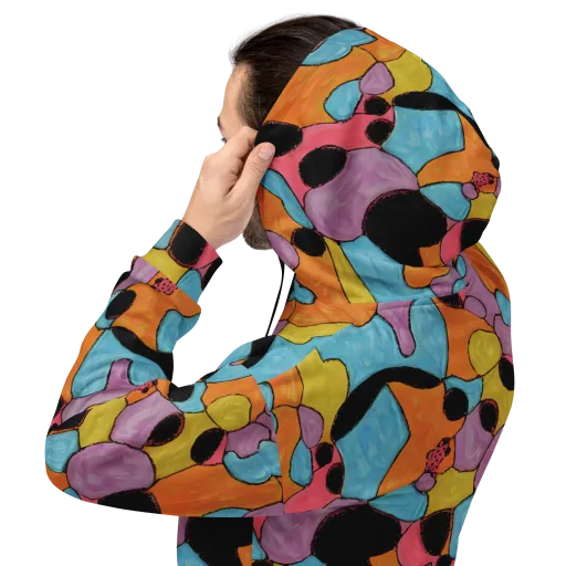 Pop Prism on a Hoodie