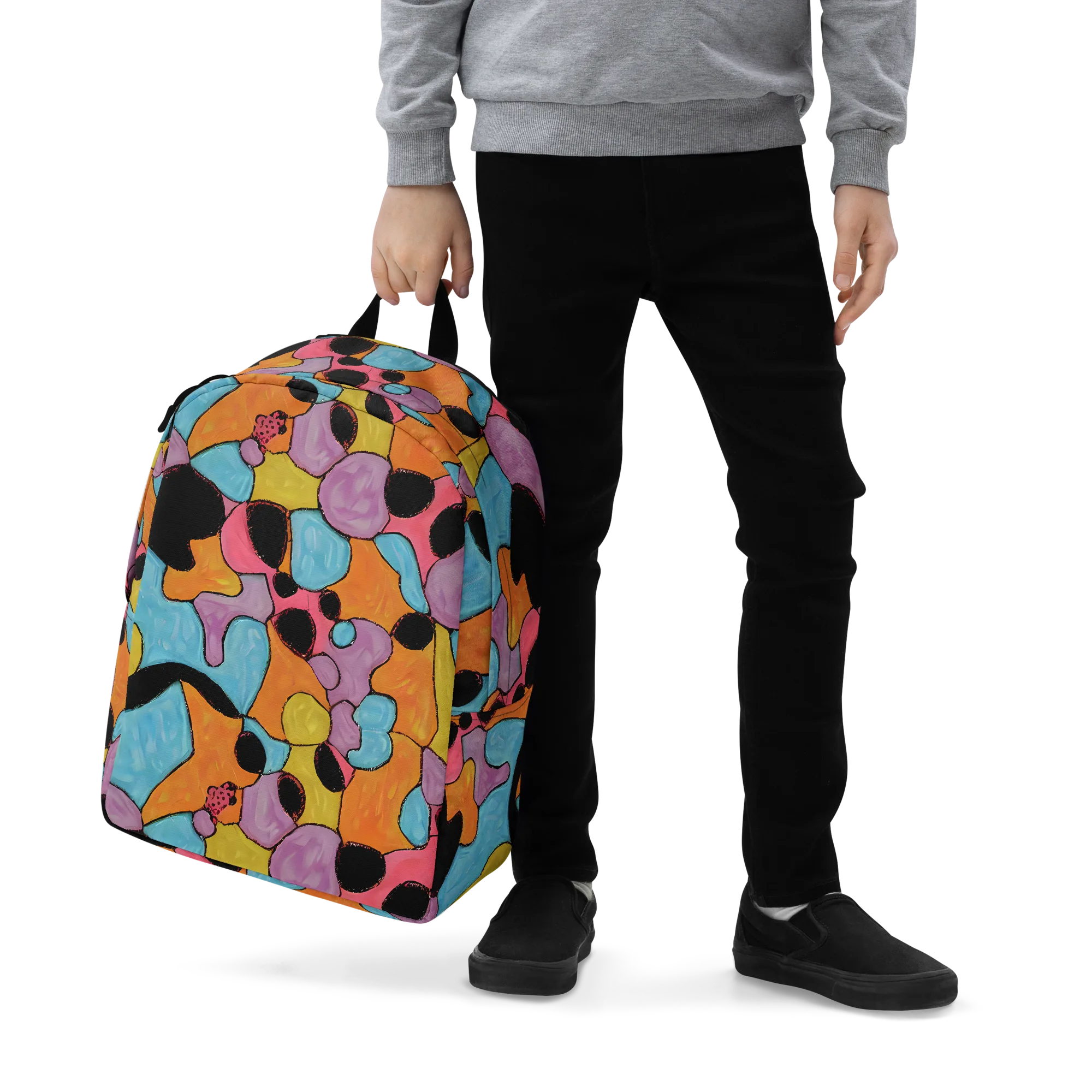 Pop Prism on Minimalist Backpack — Zoomed-in