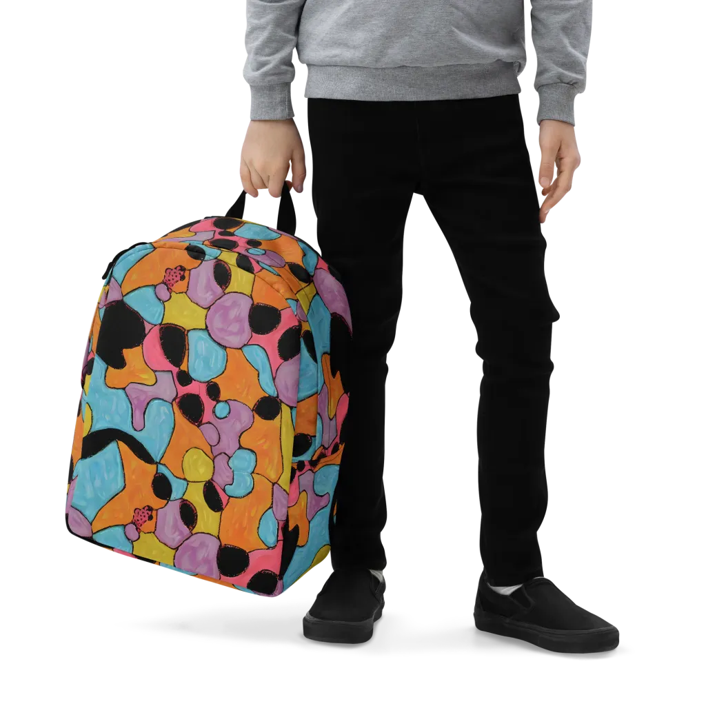 Pop Prism on Minimalist Backpack — Zoomed-in