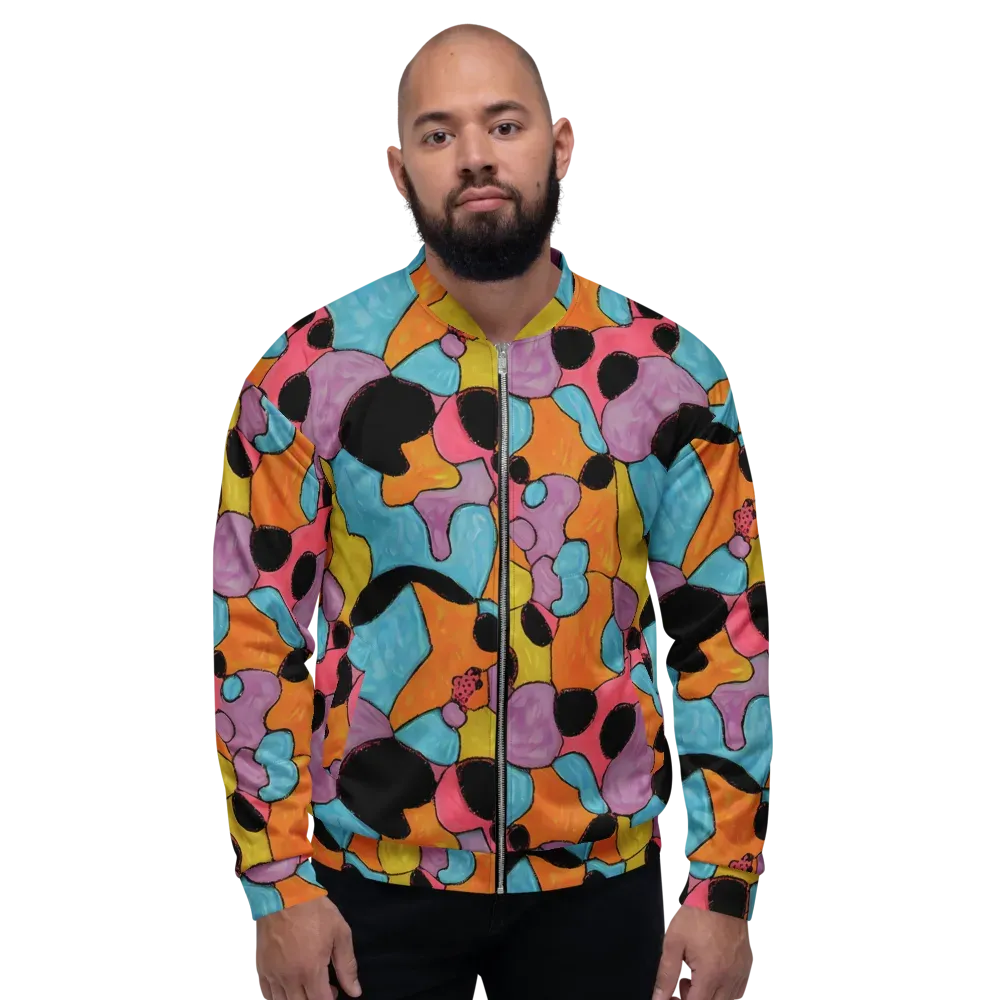 Pop Prism on Bomber Jacket — Front