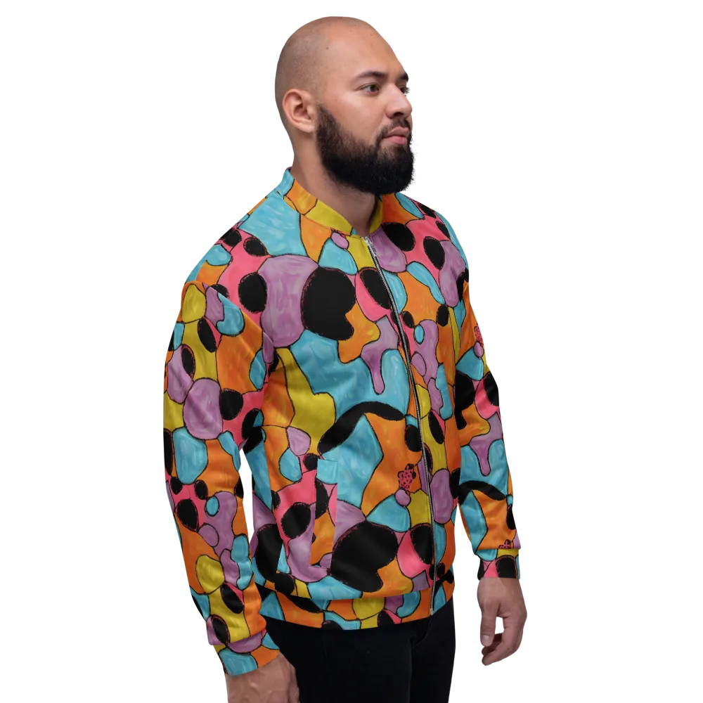 Pop Prism on Bomber Jacket — Right