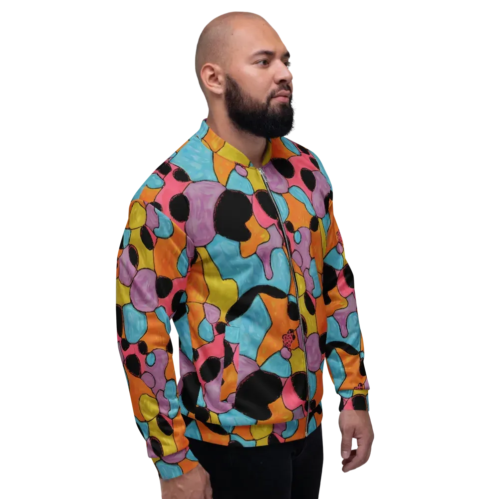 Pop Prism on Bomber Jacket — Right