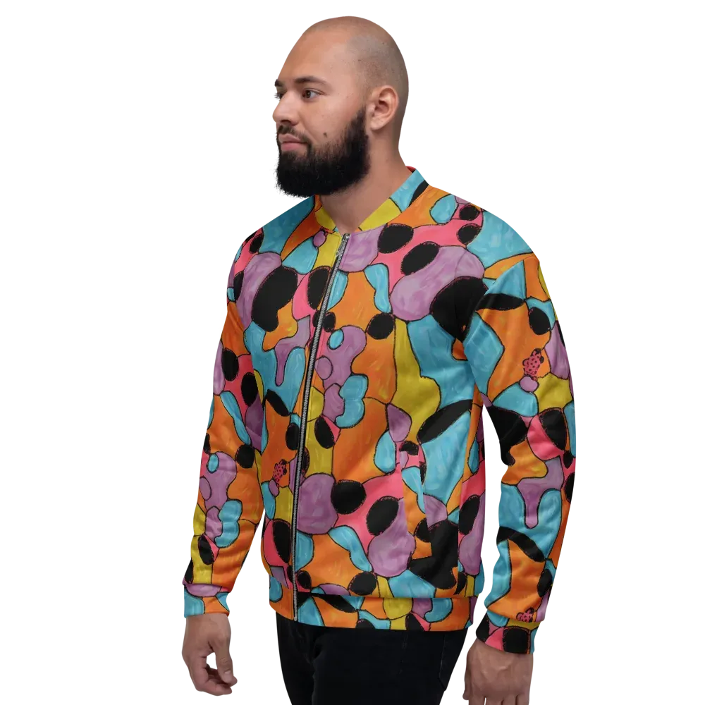 Pop Prism on Bomber Jacket — Left