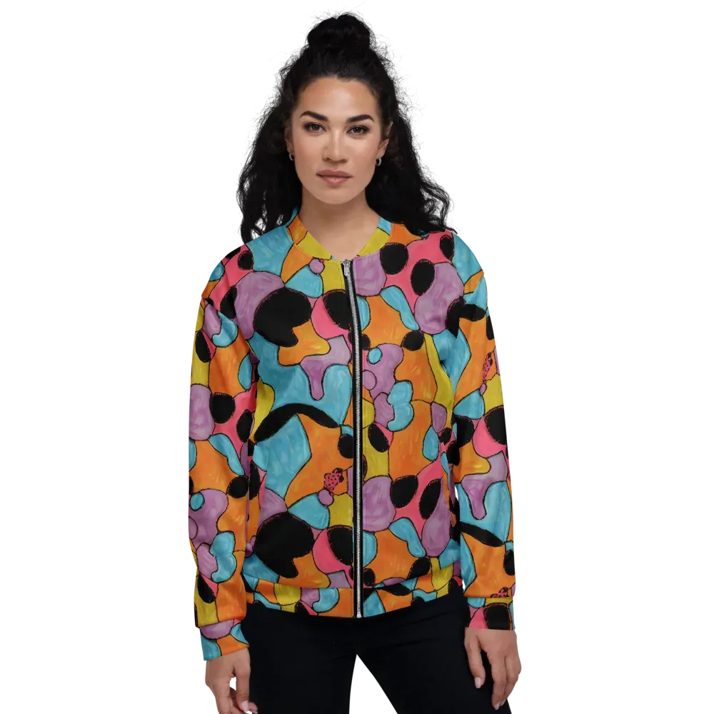 Pop Prism on Bomber Jacket — Front