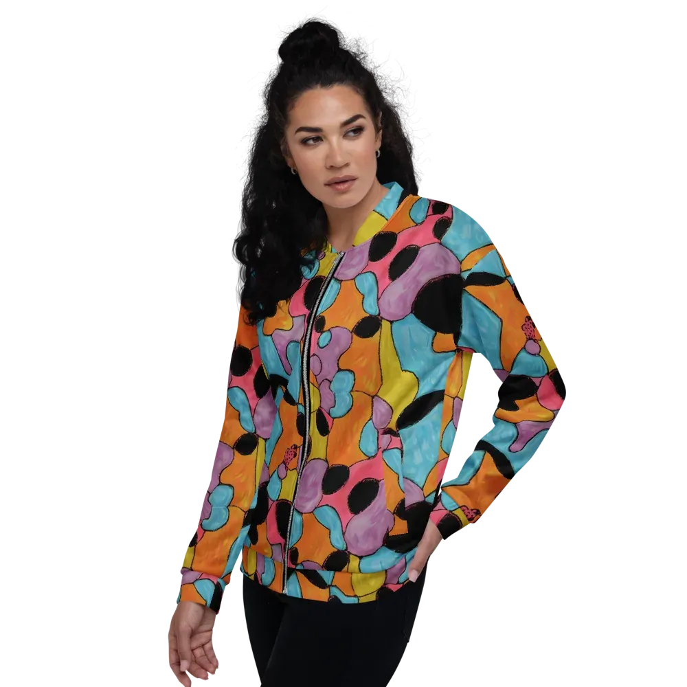 Pop Prism on Bomber Jacket — Left