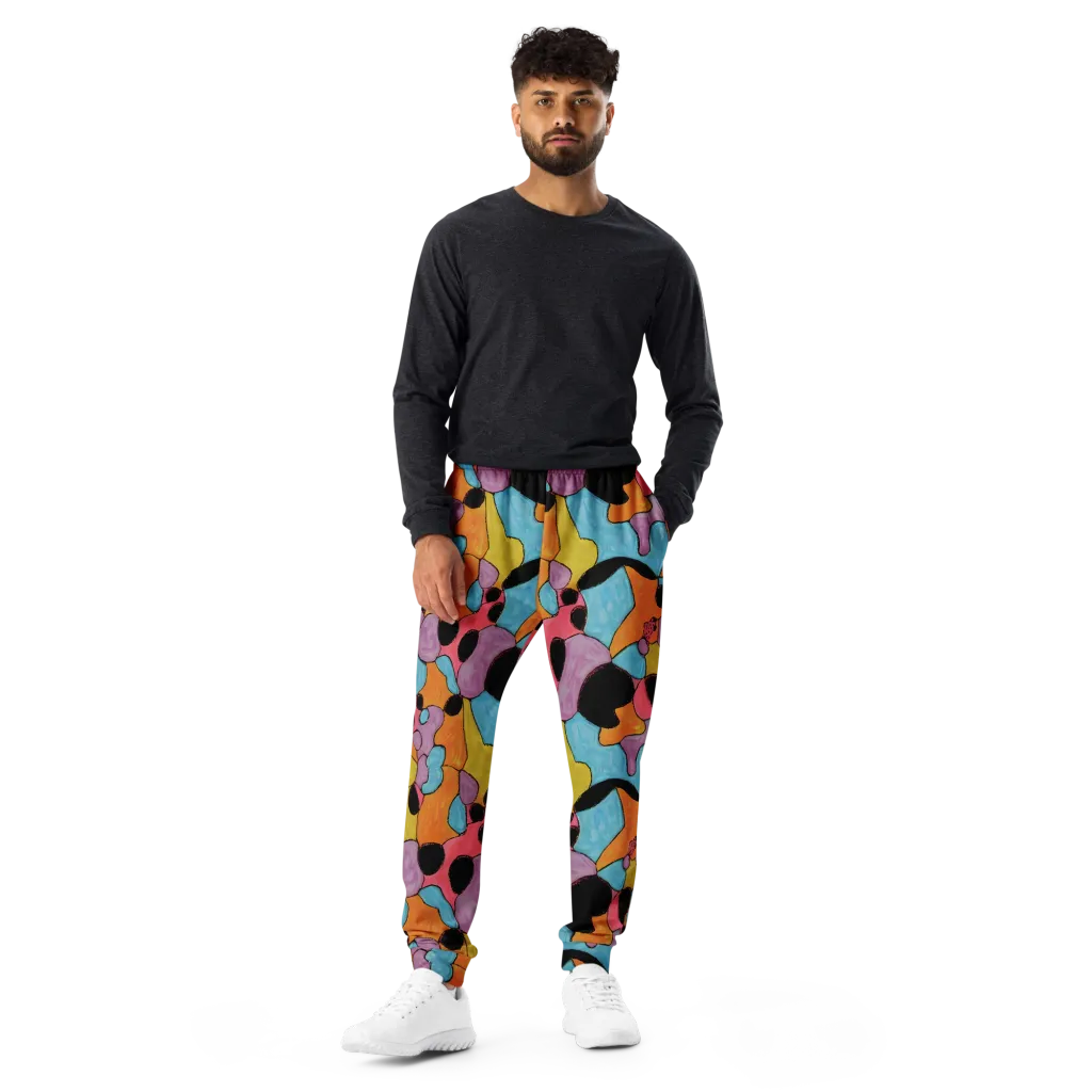 Pop Prism on Men's Joggers — Front