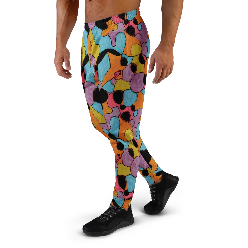 Pop Prism on Men's Joggers — Left