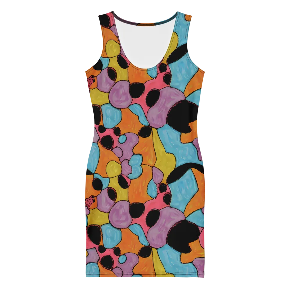 Pop Prism on Bodycon Dress — Front
